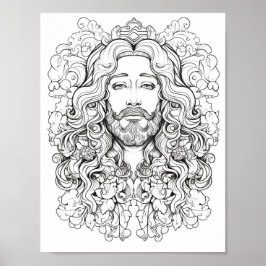 Fin Vuxen, färgämne i bibelform Poster