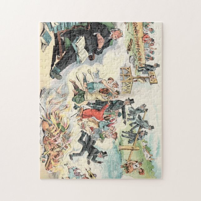 FINA ART 1800-TALET | JIGSAW PUZZLE PUSSEL (Vertikal)