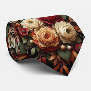 Fina Autum Flowers Grooms Bröllop Slips