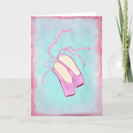 Fina Ballet Shoes Art Kort