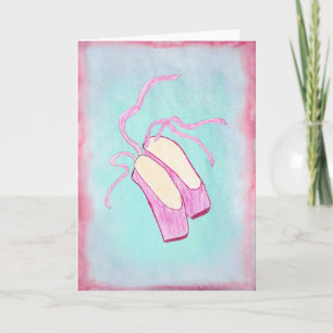 Fina Ballet Shoes Art Kort