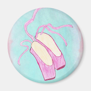 Fina Ballet Shoes Magnet