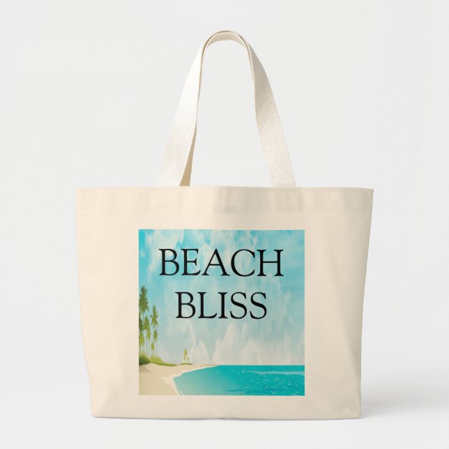 Fina Beach Bliss Jumbo Tygkasse (Framsidan)