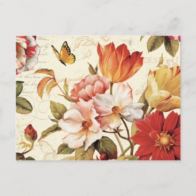 Fina Blommar Vykort (Framsida)