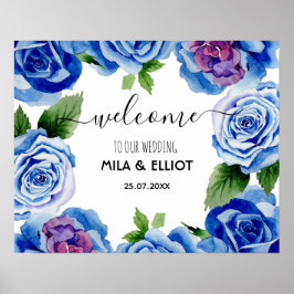 Fina blommor poster