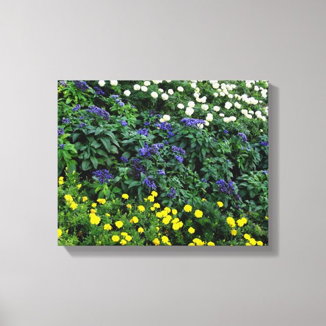 Fina blommwers Photo Single Canvas (Framsida)