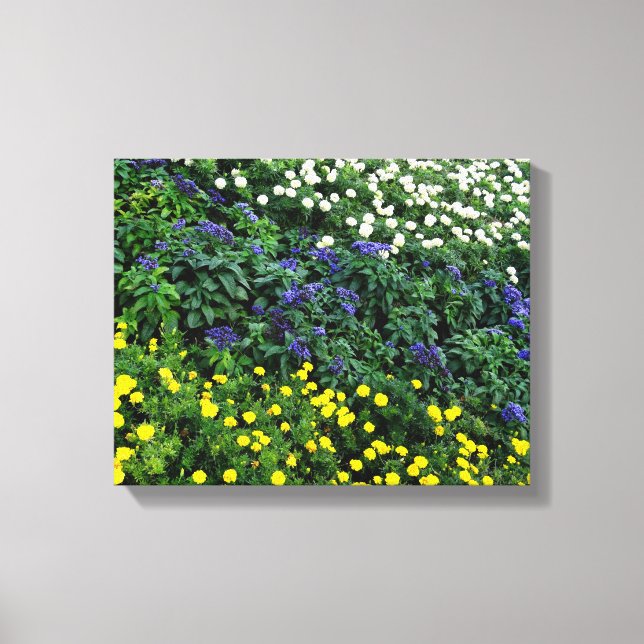 Fina blommwers Photo Single Canvas (Framsida)