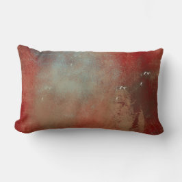 Fina Blue Guld Red Art Lumbarkudde