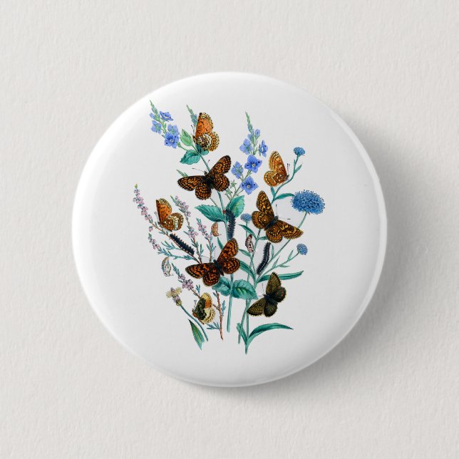 Fina Butterflies Knapp (Framsida)