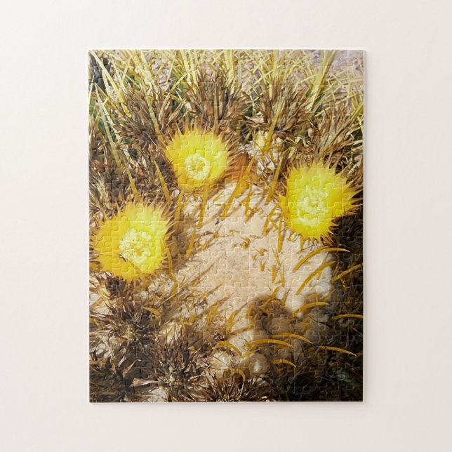 Fina Cactus Flowers Pussel (Vertikal)