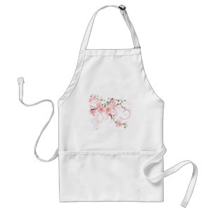 Fina Cherry-Blommar Förkläde