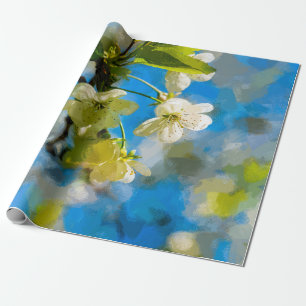 Fina Cherry-Blommar Presentpapper