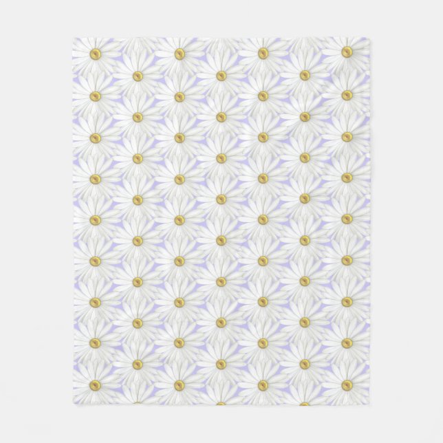 Fina Daisy Flowers Fleecefilt (Framsidan)