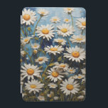 Fina daisy på blå bakgrund iPad mini skydd<br><div class="desc">Fina daisy på blå bakgrund. Design finns på andra produkter.</div>