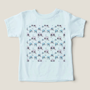 Fina delfiner - Modern digital utformning av mönst T Shirt