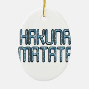 Fina fantastisk swahili textcitattecken julgransprydnad keramik