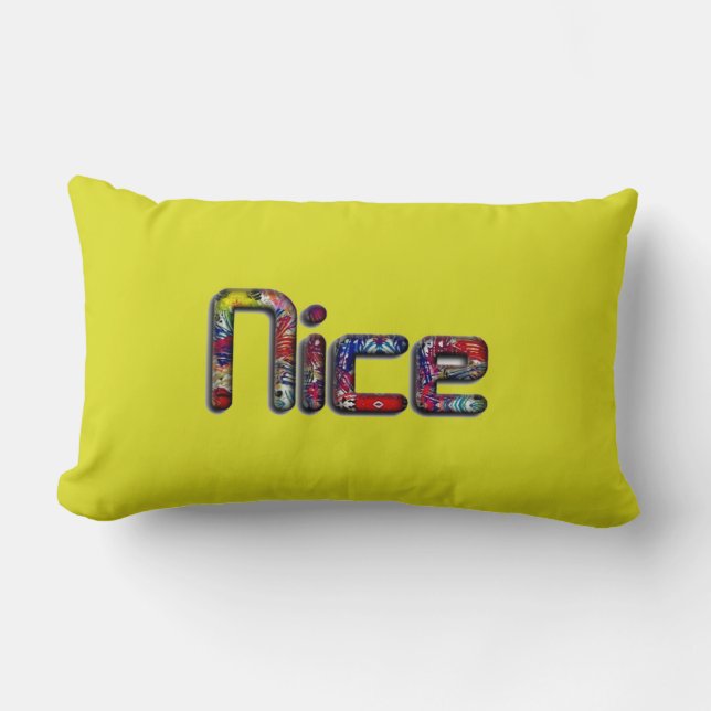 Fina, fina idéer för hemmaplan lumbarkudde (Framsida)