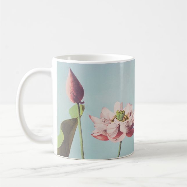 Fina fotomekaniska utskrifter av Lotus Flowers Kaffemugg (Vänster)