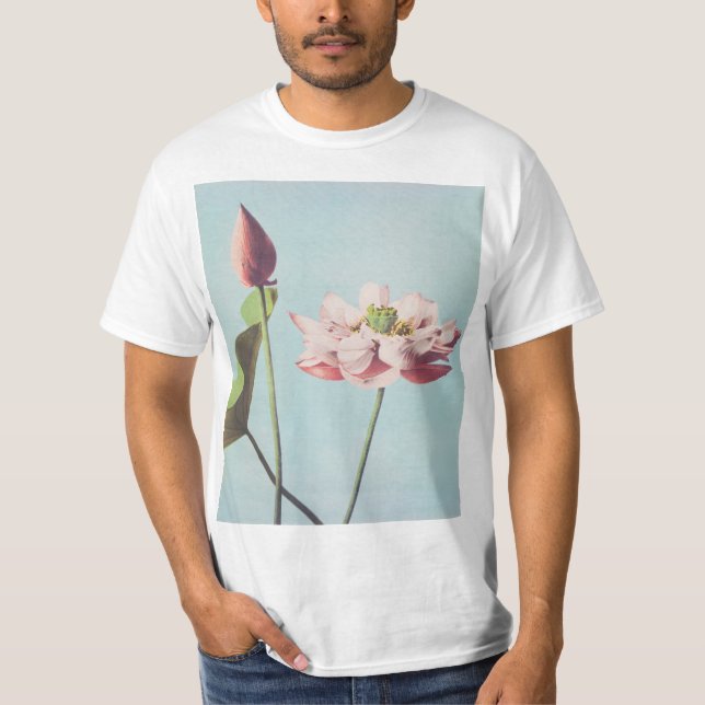 Fina fotomekaniska utskrifter av Lotus Flowers T Shirt (Framsida)