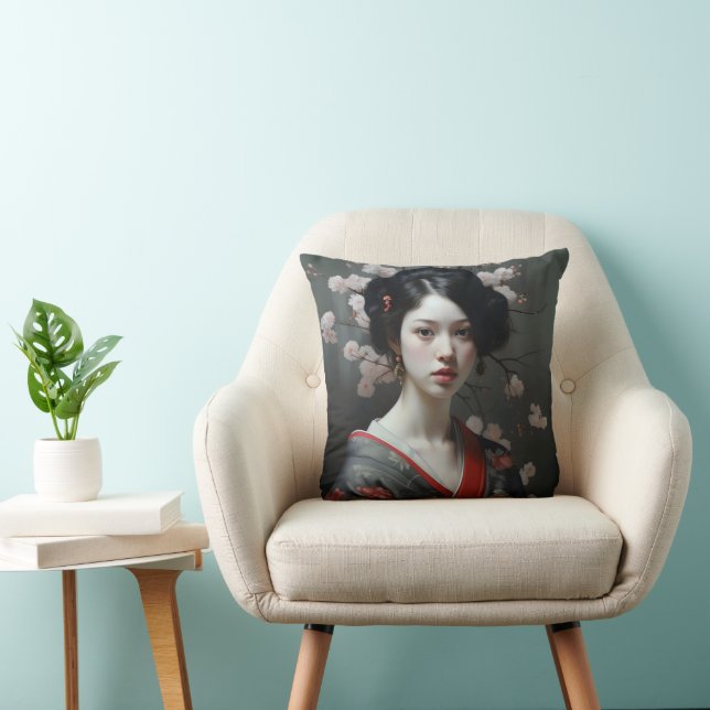 Fina Geisha Flowers Kudde (Stol)