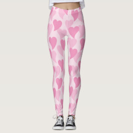 Fina Hearts Seamless Mönster Leggings
