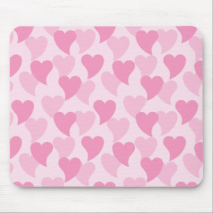 Fina Hearts Seamless Mönster Musmatta