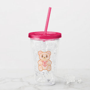 Fina hjärtans dag med rött hjärta take away mugg