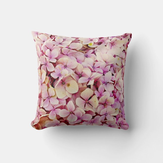 Fina Hydrangea Flowers Kudde (Framsida)