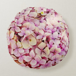 Fina Hydrangea Flowers Rund Kudde