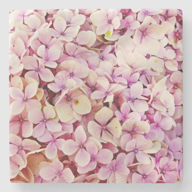 Fina Hydrangea Flowers Stenunderlägg (Framsidan)