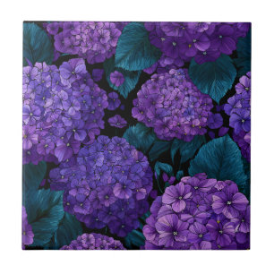 Fina Hydrangeasbrickor för solljus Kakelplatta