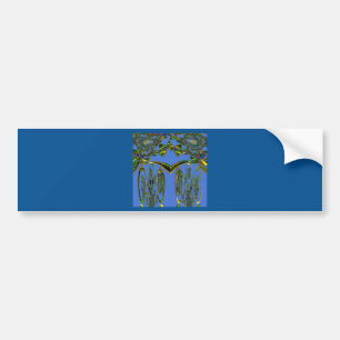 Fina Iridescent-bluebirds Bildekal