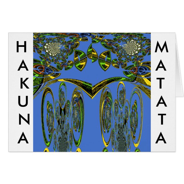 Fina Iridescent-bluebirds Hälsningskort (Framsidan Horizontal)