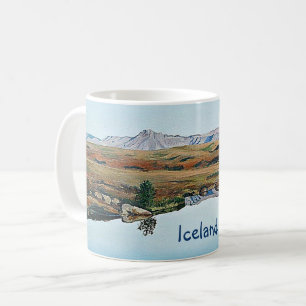 Fina Isländer - bra konst Kaffemugg