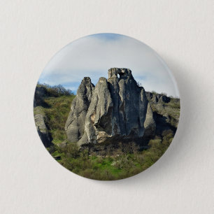 Fina klipp Foto Round Badge Knapp