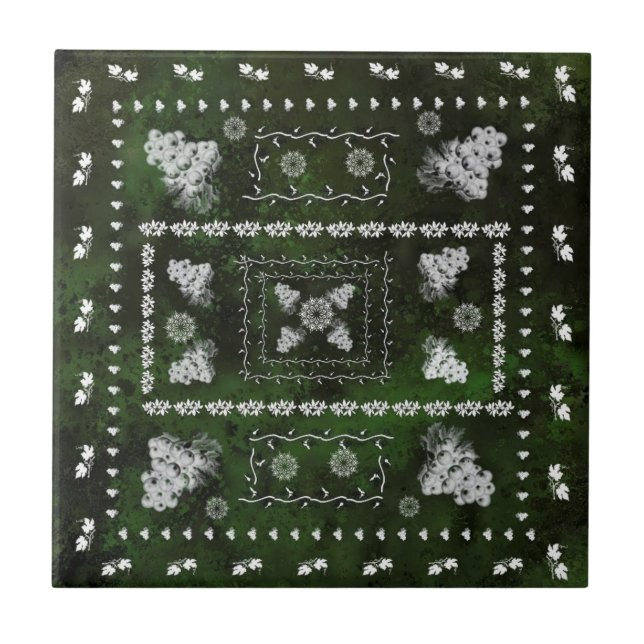 Fina konstformer Ceramic Tile Kakelplatta (Framsidan)