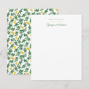Fina leemons Personal Stationery Anteckningskort