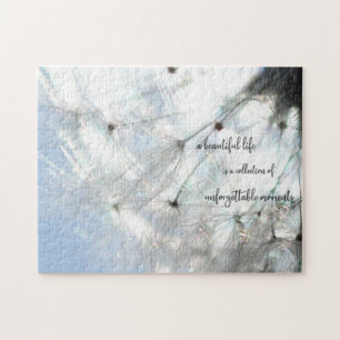 Fina Life Moments Citote Himlar Blue Dandelion Pussel