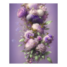 Fina Lila lilax rosa blommor