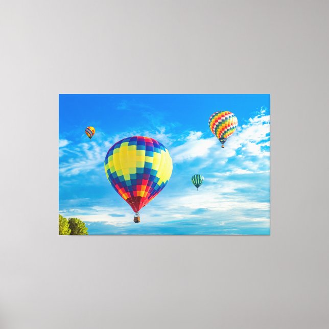 Fina Luftballonger Canvastryck (Framsida)