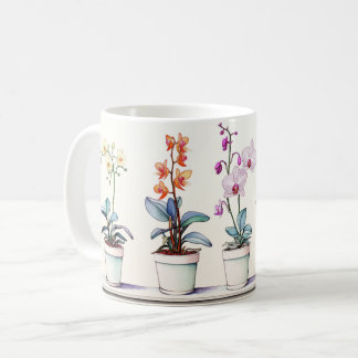 Fina Orchids Coffee Mugg