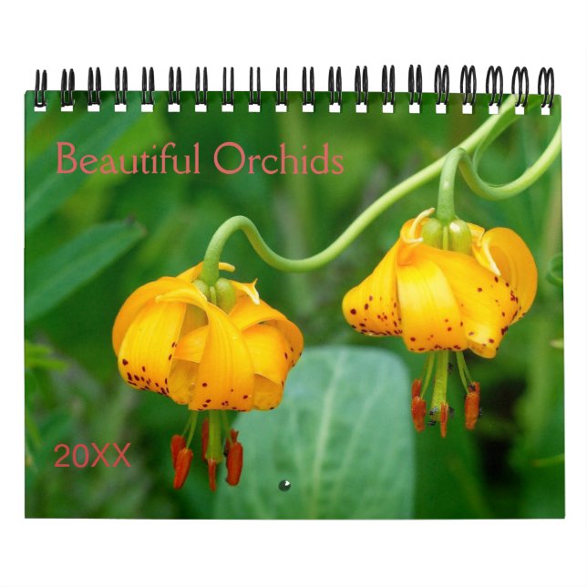 Fina Orchids Natur Fotography Kalender (Omslag)