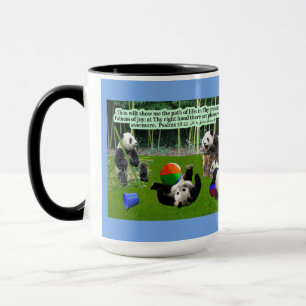Fina Panda Scripture Psalms 16:11 Mugg