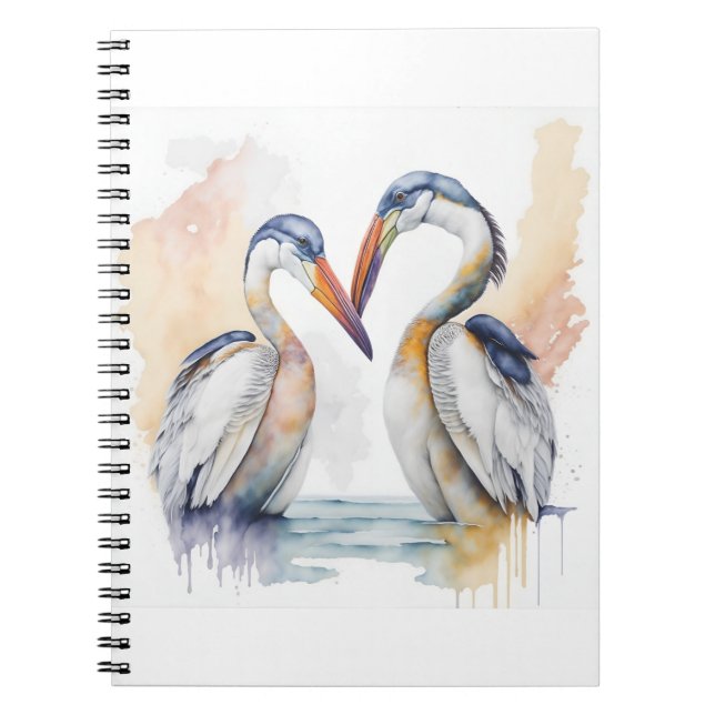 Fina Pelican-par, Pelican Kärlek Bonds Anteckningsbok (Framsidan)