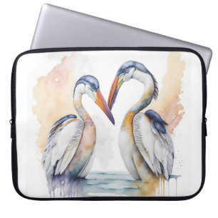 Fina Pelican-par, Pelican Kärlek Bonds Laptop Fodral