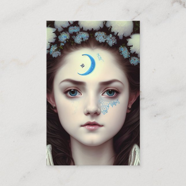 Fina princess Graphic Visitkort (Framsida)