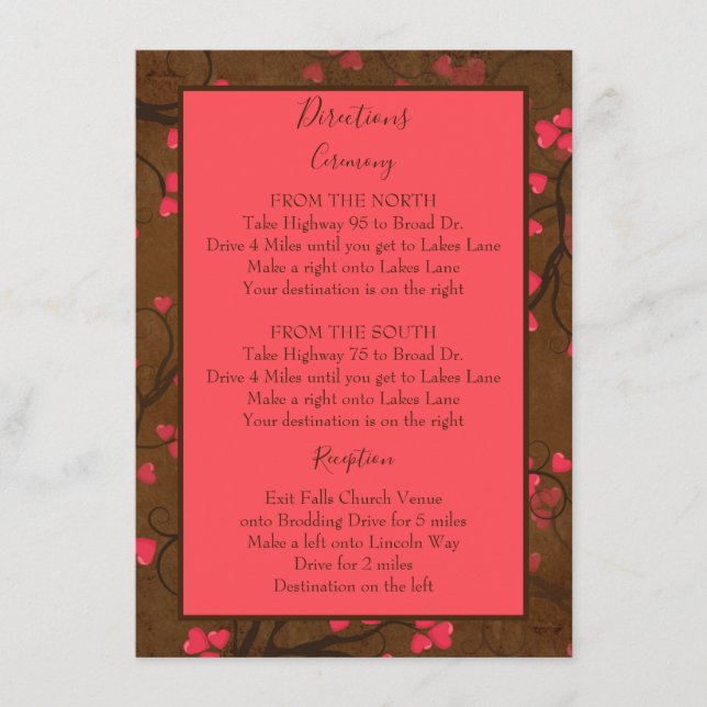 Fina riktningar tilläggskort (Framsida)