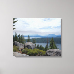 Fina Sjö Tahoe Scenery Canvastryck