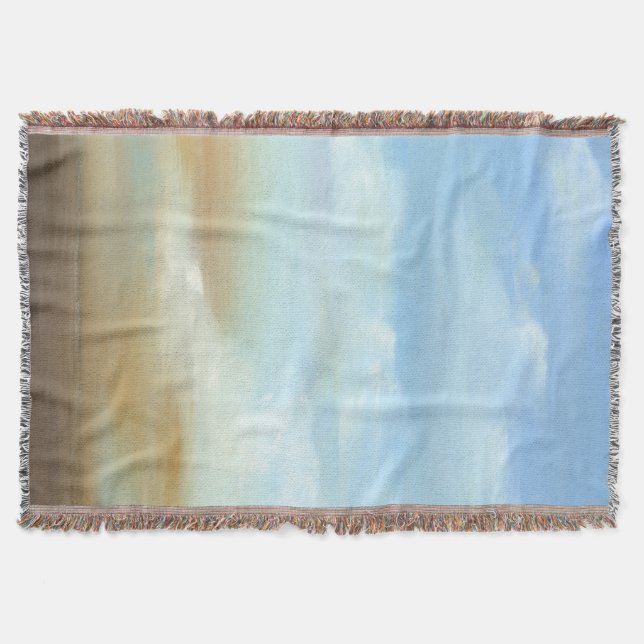 Fina skysfunktioner med fluffy Clouds Mysfilt (Framsidan)