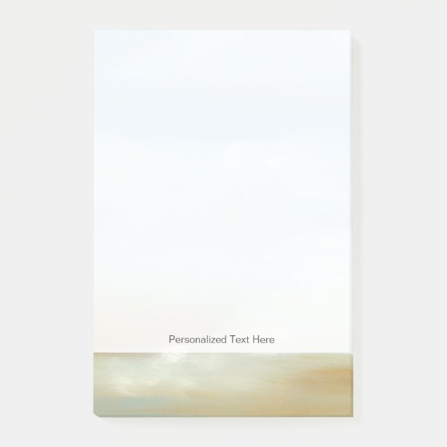 Fina skysfunktioner med fluffy Clouds Post-it Block (Framsida)